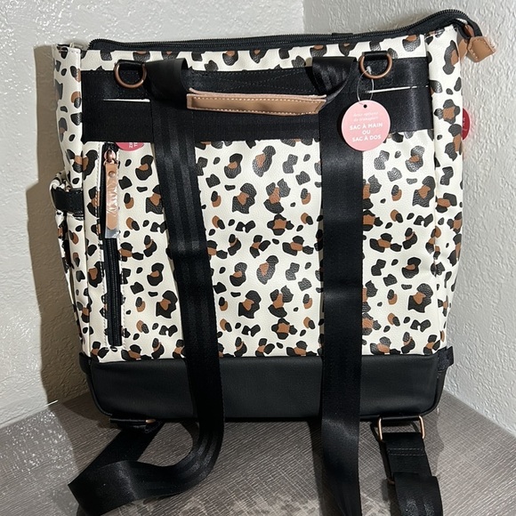 LAST - Petunia Pickle Bottom Pivot Backpack,Moon Leopard - Picture 7 of 12